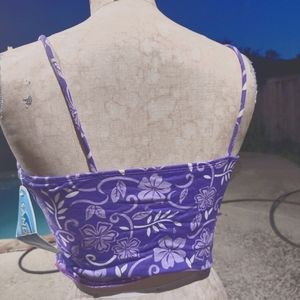 sandsun swim halter top NWT Vintage small